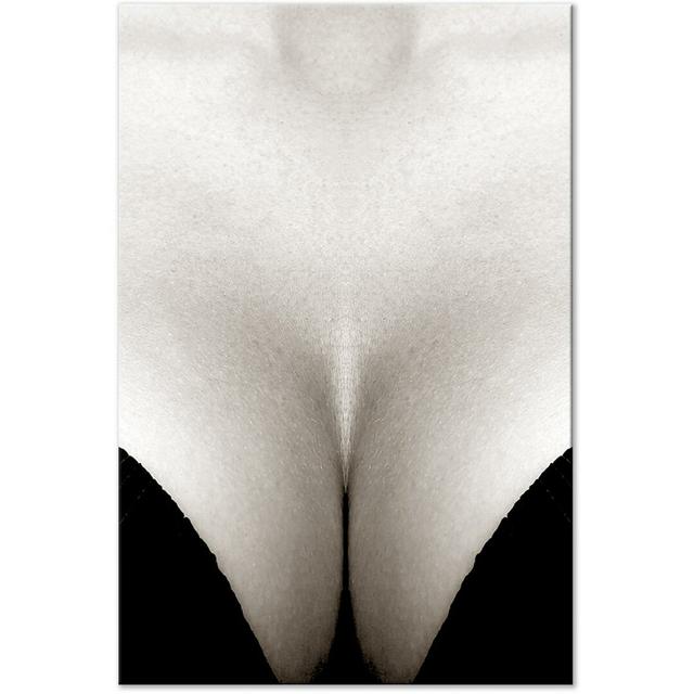 Leinwandbild Cleavage ModernMoments Größe: 90 cm H x 60 cm B x 1,3 cm T on Productcaster.