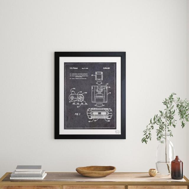 'Game Signal Conversion Apparatus' Framed Graphic Art East Urban Home Size: 81cm H x 66cm W on Productcaster.