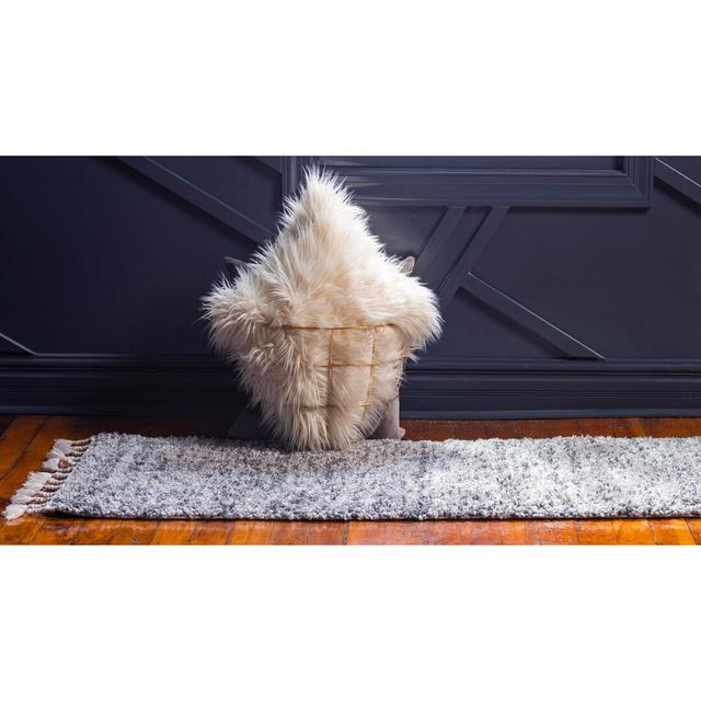 Dekayla Grey Rug Ebern Designs Rug Size: Runner 79 x 249cm on Productcaster.