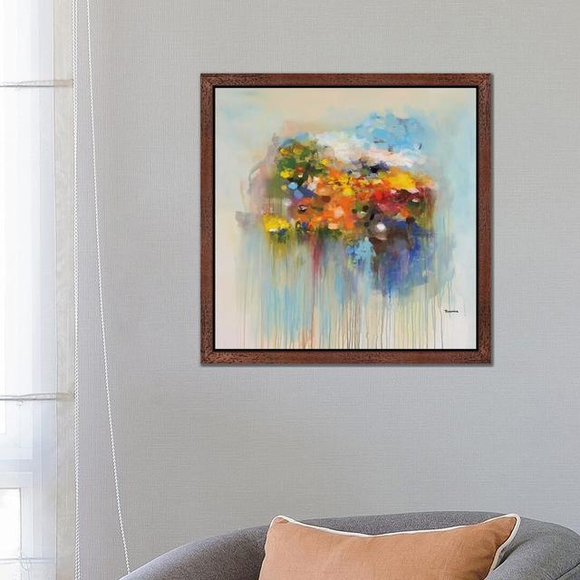 Fleeting Moment by Brent Foreman - Print on Canvas East Urban Home Size: 66.04cm H x 66.04cm W x 3.81cm D, Frame Option: Brown Framed on Productcaster.