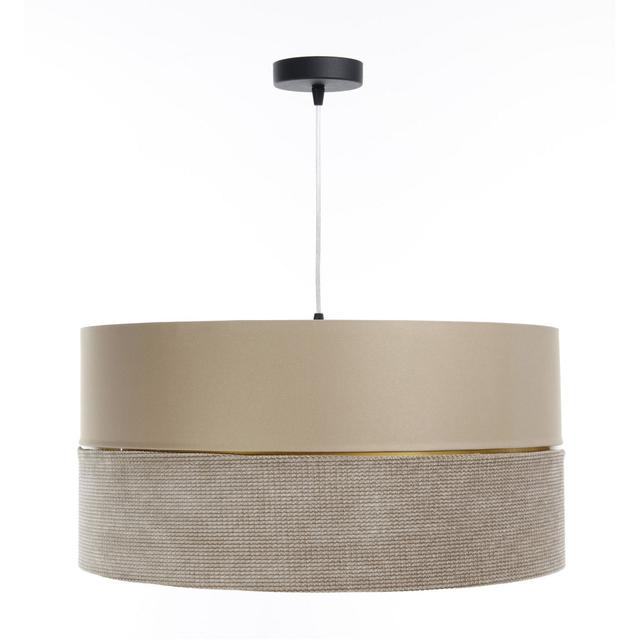 Roncy 1 - Light Pendant Latitude Run Size: 112cm H x 60cm W x 60cm D, Finish: Beige/Gold on Productcaster.