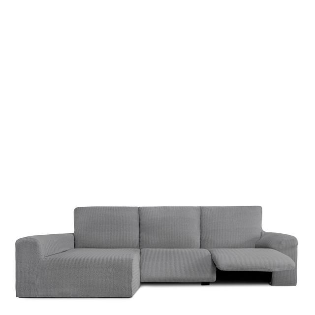 Jaz Elastomer Slipcover AlexandraHouse Upholstery Colour: Grey on Productcaster.