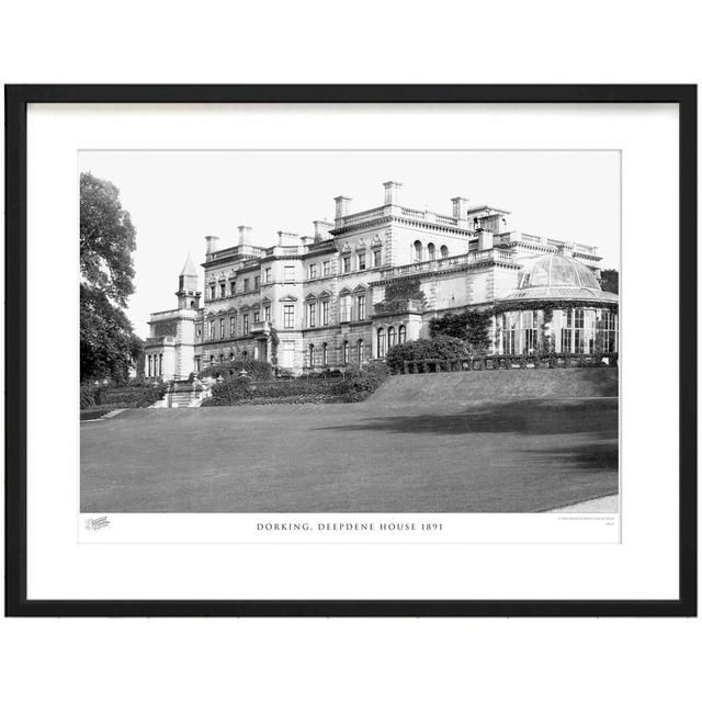 'Dorking, Deepdene House 1891' by Francis Frith - Picture Frame Photograph Print on Paper The Francis Frith Collection Size: 45cm H x 60cm W x 2.3cm D on Productcaster.