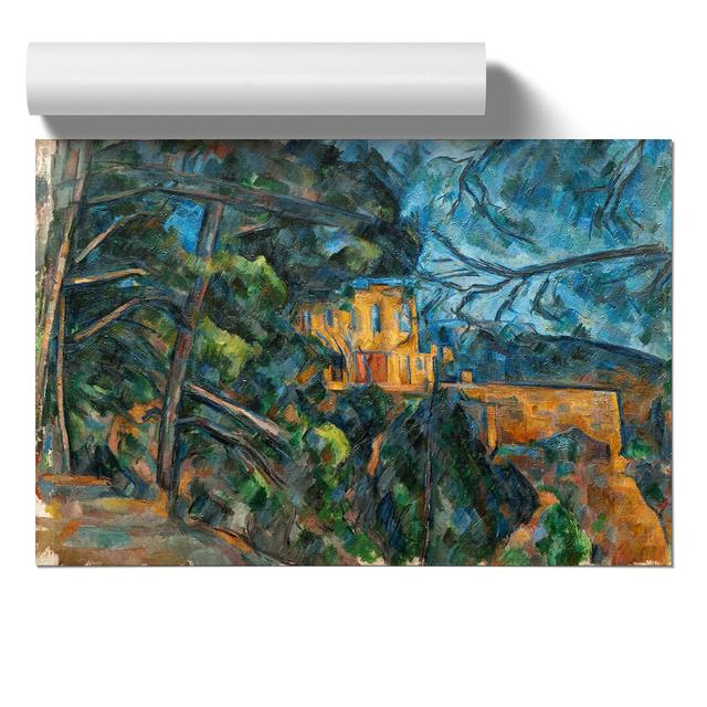 Chateau Noir by Paul Cezanne - Unframed Painting East Urban Home Size: 30cm H x 42cm W x 0.1cm D on Productcaster.