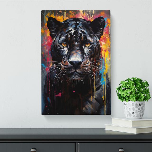 Panther Modern - No Frame Print Marlow Home Co. Size: 76cm H x 50cm W x 3cm D on Productcaster.