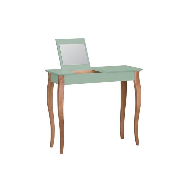 Bradon Dressing Table with Mirror Hashtag Home Colour: Sage Green on Productcaster.