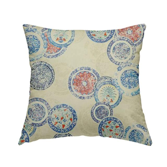 Erkson Geometric Cushion with Filling Marlow Home Co. Size: 43cm H x 43cm W x 5cm D on Productcaster.