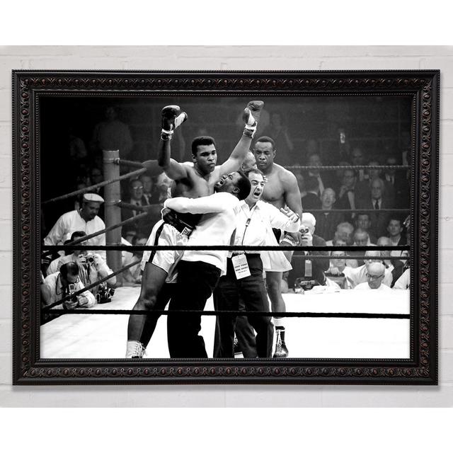 Muhammad Ali Victory Framed Print Bright Star Size: 100cm H x 141.4cm W on Productcaster.