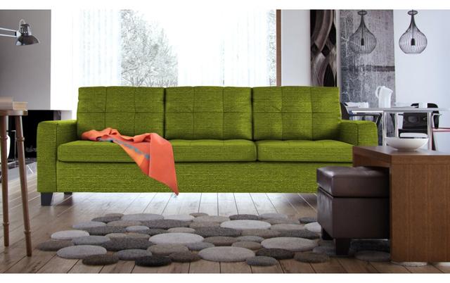 3-Sitzer Sofa Francesville ClassicLiving Polsterung: Limettengrün on Productcaster.