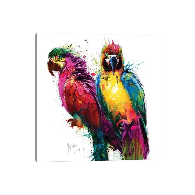 Tropical Colours by Patrice Murciano - Wrapped Canvas Gallery-Wrapped Canvas Giclée 17 Stories Size: 45.72cm H x 45.72cm W x 3.81cm D on Productcaster.