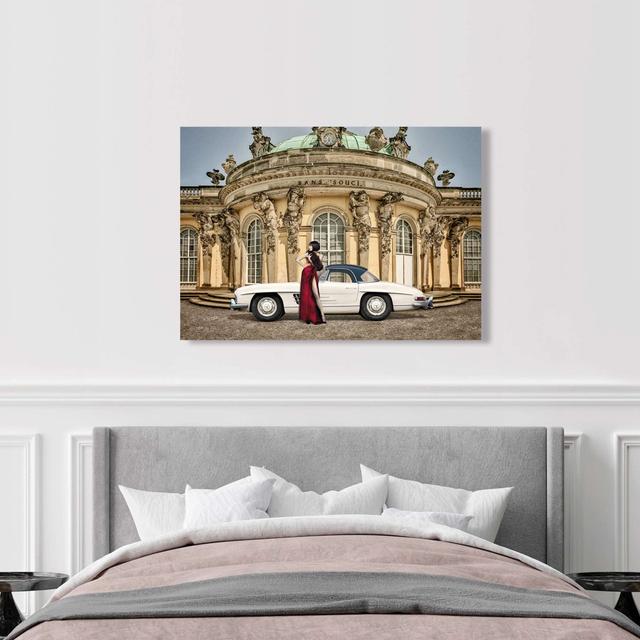 Sans Souci by Julian Lauren - Wrapped Canvas Art Prints Canora Grey Size: 50cm H x 70cm W x 4cm D on Productcaster.