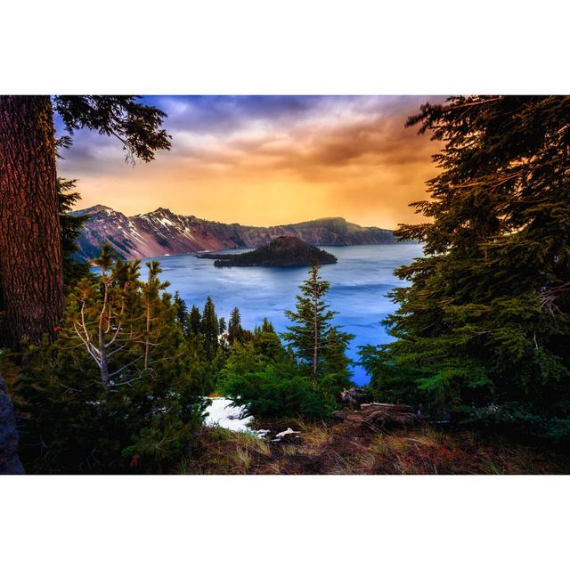 Crater Lake National Park, Oregon Union Rustic Size: 30cm H x 46cm W x 3.8cm D on Productcaster.