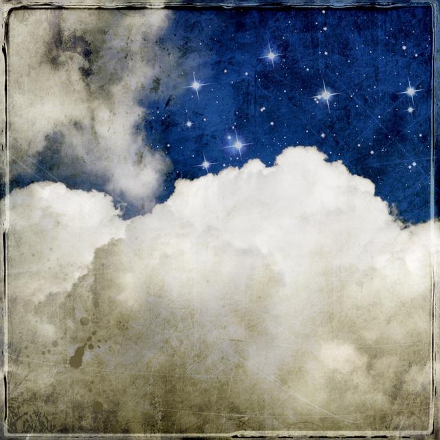 Vintage Cloudy Sky Marlow Home Co. Size: 122cm H x 122cm W x 3.8cm D on Productcaster.