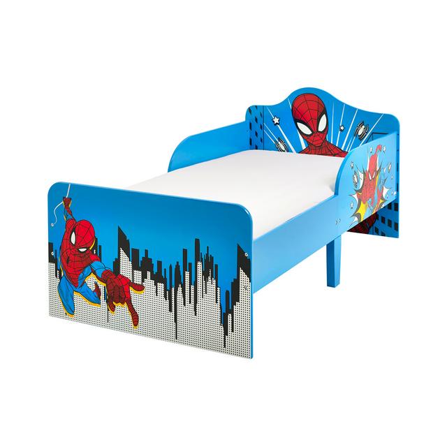 Disney Marvel Spider-Man Cot Bed / Toddler (70 x 140cm) Youth Standard Bed by Disney Disney on Productcaster.