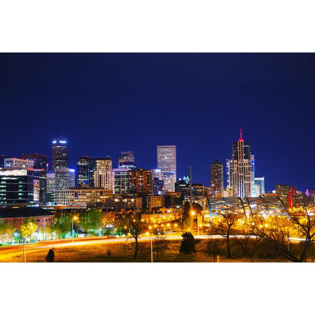 Downtown Denver, Colorado by Andreykrav - Wrapped Canvas Photograph Latitude Run Size: 20cm H x 30cm W on Productcaster.