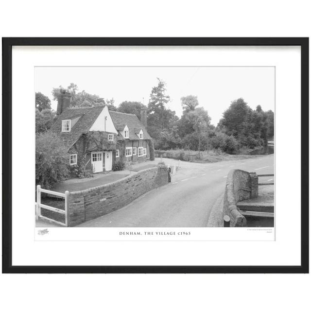 Hurst Green, St John's Church And Churchway 1930 by Francis Frith - Single Picture Frame Print The Francis Frith Collection Size: 40cm H x 50cm W x 2. on Productcaster.