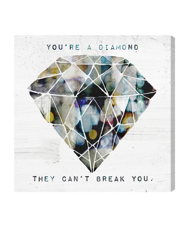 LAB Creative 'Cant Break You' - Wrapped Canvas Art Print Oliver Gal Size: 51cm H x 51cm W on Productcaster.