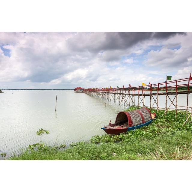 Ridott Lake in Bangladesh by Eduardo1961 - Wrapped Canvas Photograph Breakwater Bay Size: 61cm H x 91cm W x 3.8cm D on Productcaster.