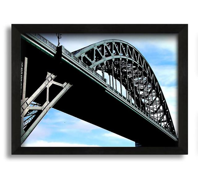 Sydney Harbour Bridge Close-Up - Picture Frame Photograph on Canvas Brayden Studio Size: 21cm H x 30cm W x 10cm D on Productcaster.