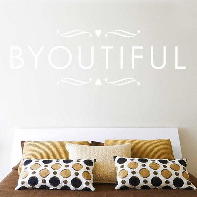 Byoutiful Wall Sticker East Urban Home Colour: White, Size: Large on Productcaster.