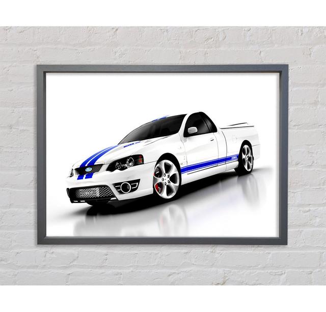 Falcon Cobra Ute - Single Picture Frame Art Prints on Canvas Ebern Designs Size: 59.7cm H x 84.1cm W x 3.3cm D on Productcaster.