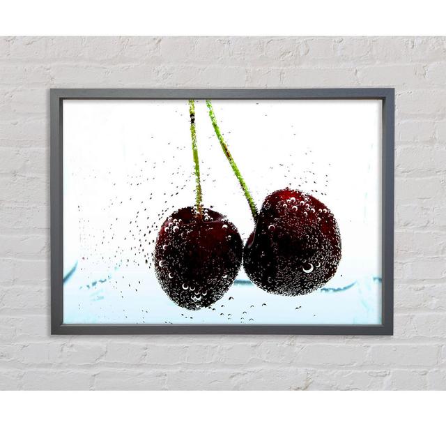 Twin Cherry Fizz Framed Print Bright Star Size: 59.7cm H x 84.1cm W x 3.3cm D on Productcaster.