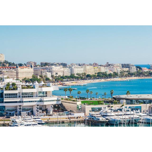 Panoramic View Of Cannes, France. by Lukutin77 - Wrapped Canvas Print 17 Stories Size: 61cm H x 91cm W on Productcaster.