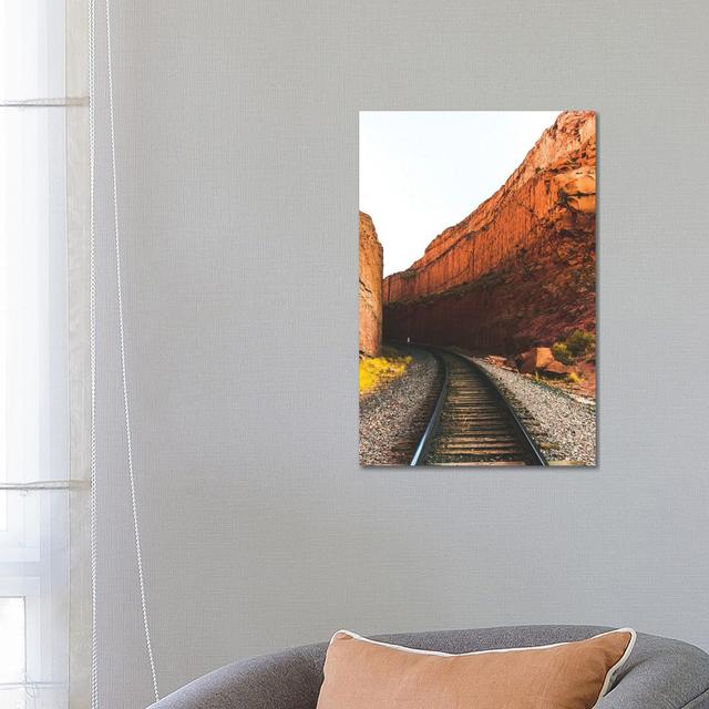 Carving Through The Canyon by Alex Tonetti - Wrapped Canvas Print Natur Pur Size: 66.04cm H x 45.72cm W x 1.905cm D on Productcaster.