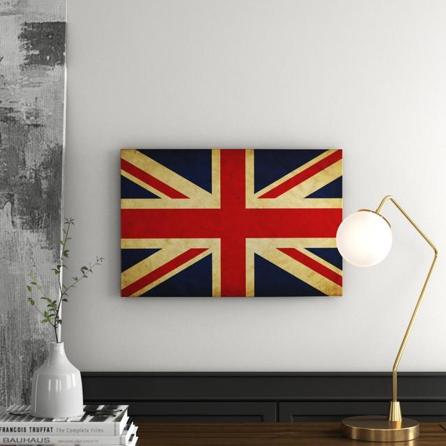 Leinwandbild „Großbritannien Flagge“, Wandbild East Urban Home Größe: 40 cm H x 60 cm B on Productcaster.