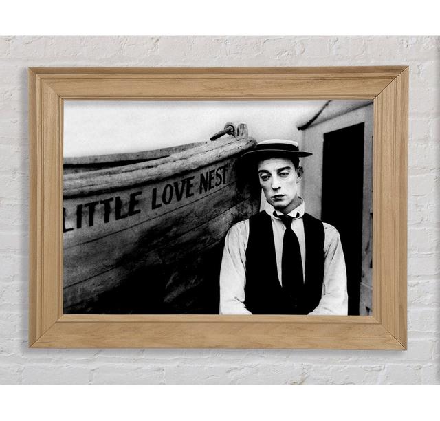 Buster Keaton Little Love Nest - Single Picture Frame Art Prints Bright Star Size: 29.7cm H x 42cm W x 8cm D on Productcaster.