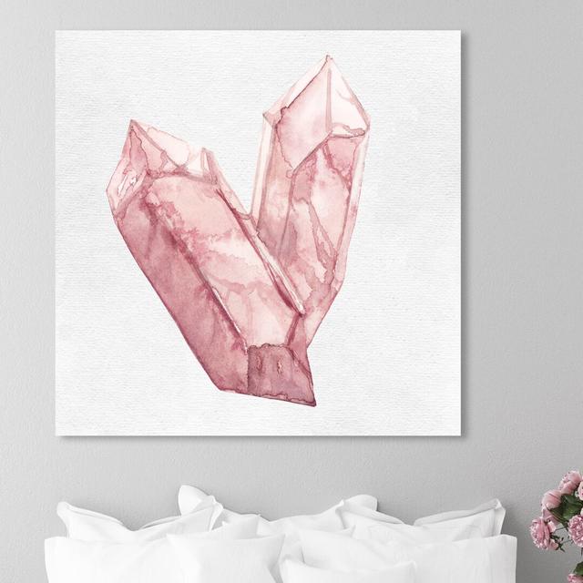 'Twin Crystals' Painting on Wrapped Canvas East Urban Home Size: 109 cm H x 109 cm W x 4 cm D on Productcaster.