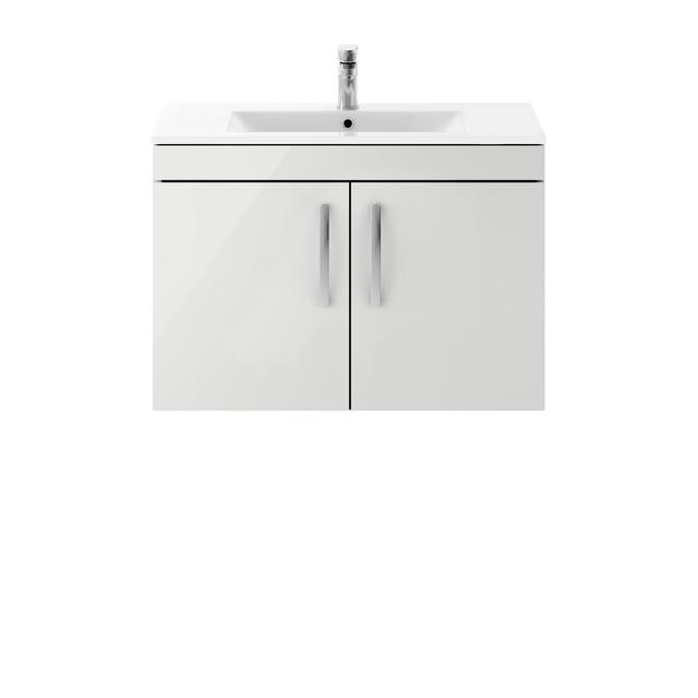 805mm Wall Hung Single Vanity Unit Nuie on Productcaster.