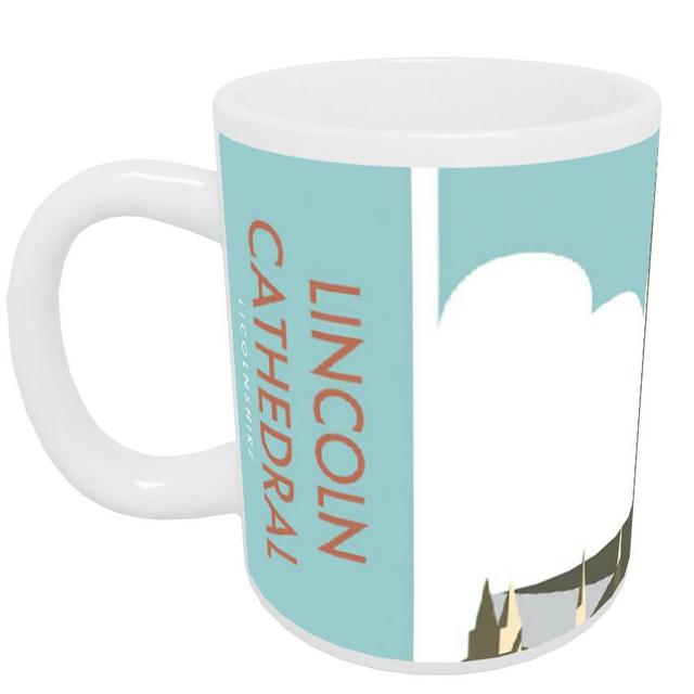 Karlie Lincoln Cathedral Mug Happy Larry on Productcaster.