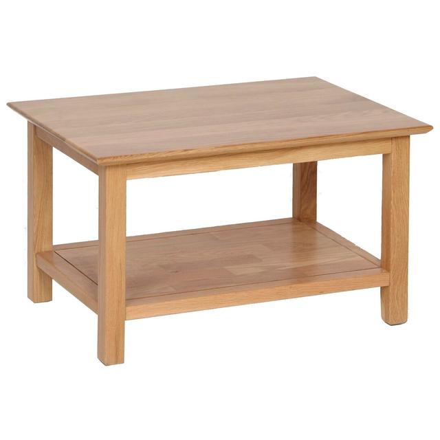 Newbury Coffee Table Natur Pur Size: H50 x L76cm, Colour: Natural Oak on Productcaster.