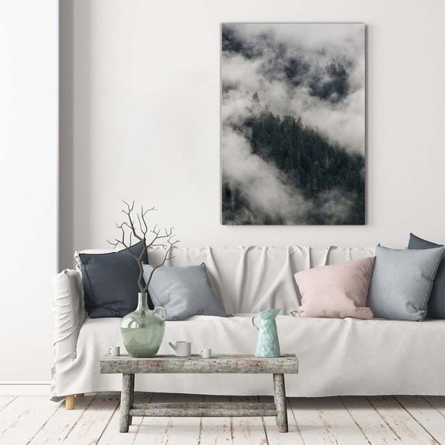 Wolke über dem Wald - Kunstdrucke auf Leinwand Union Rustic on Productcaster.