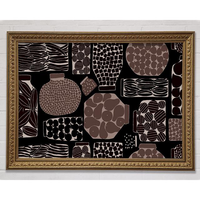 Expressionism Chocolate - Print Rosalind Wheeler Size: 84.1cm H x 118.9cm W x 3cm D on Productcaster.