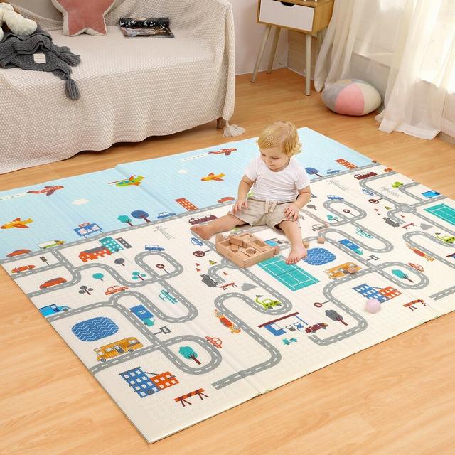 Sesco Play Mat Zoomie Kids Colour: Bicycle Maze on Productcaster.