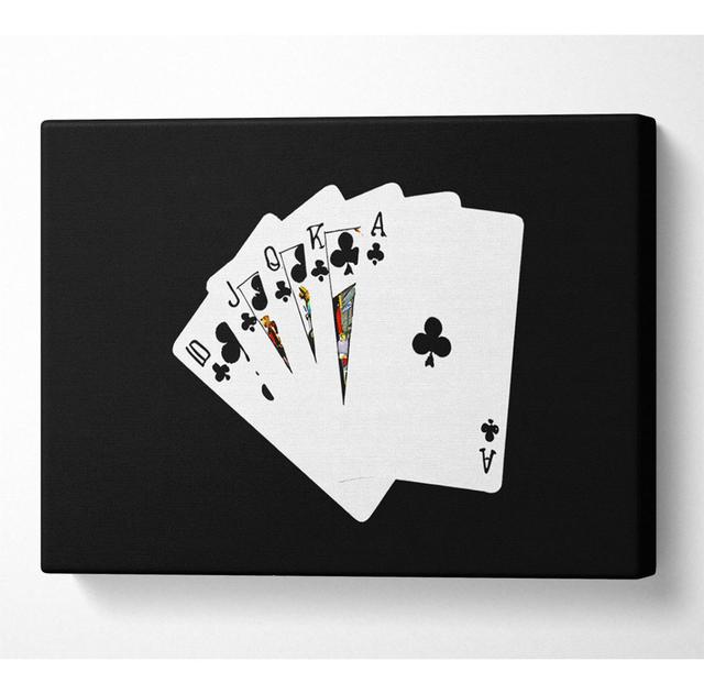 Royal Flush - Drucken LoftDesigns Größe: 101,6 cm H x 142,2 cm B x 10 cm T on Productcaster.