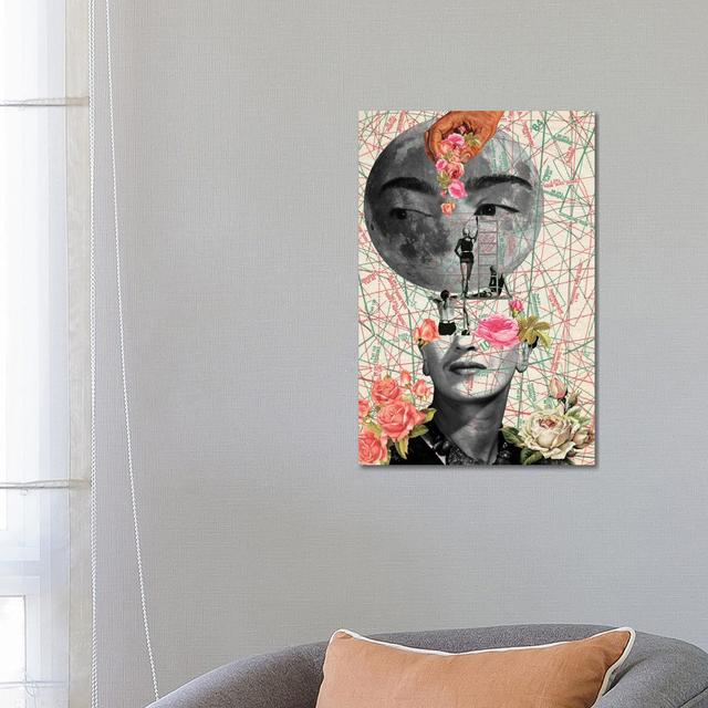 My Muse I by Kiki C Landon - Wrapped Canvas Graphic Art Happy Larry Size: 66.04cm H x 45.72cm W x 1.91cm D on Productcaster.