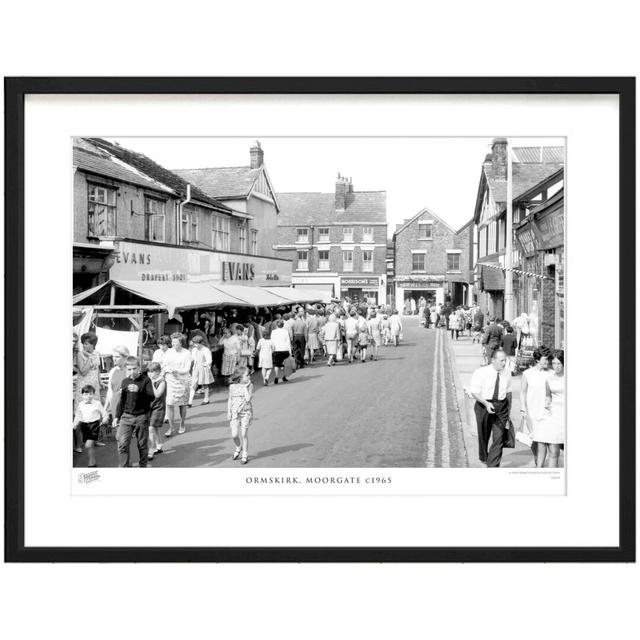 'Ormskirk, Moorgate C1965' - Picture Frame Photograph Print on Paper The Francis Frith Collection Size: 28cm H x 36cm W x 2.3cm D on Productcaster.