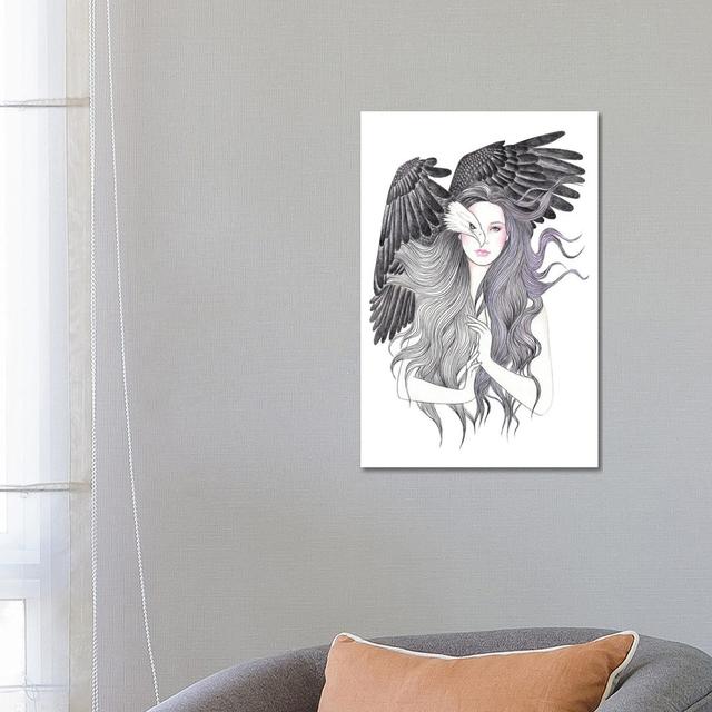 Eagle Eye by Andrea Hrnjak - Wrapped Canvas Art Prints Maturi on Productcaster.