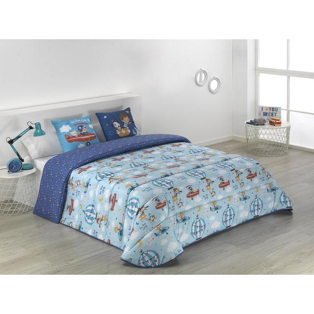 Microfibre Coverlet/Bedspread JVR Size: 270cm W x 270cm L on Productcaster.