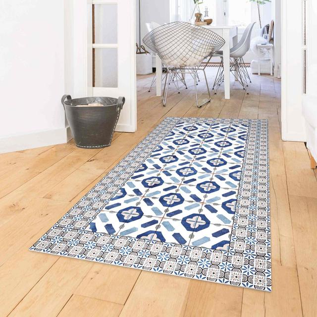 Frohlich Patchwork Machine Woven Area Rug East Urban Home Rug Size: Rectangular 120 x 240cm on Productcaster.