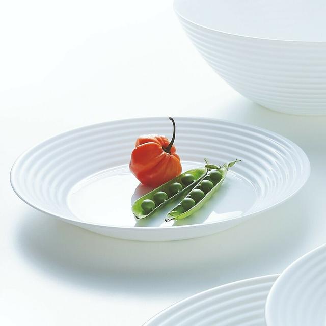 Harena 500ml Single Opal Soup Bowl (Set of 6) Luminarc Colour: White on Productcaster.