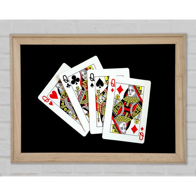 Ladies Poker - Print Ebern Designs Size: 42cm H x 59.7cm W x 1.5cm D on Productcaster.