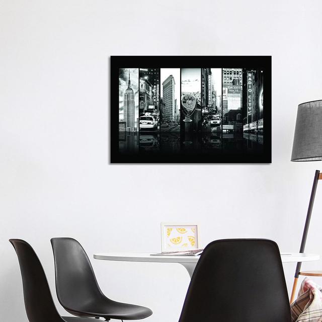 Seven Of 7 NYC B&W IV by Philippe Hugonnard - Wrapped Canvas Print Ebern Designs Size: 66.04cm H x 101.6cm W x 1.91cm D on Productcaster.