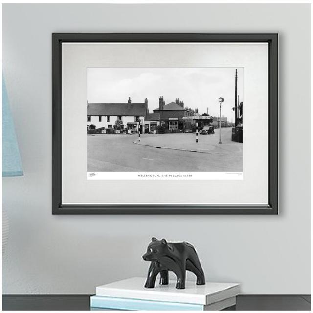 Willington, The Village C1950 - Single Picture Frame Print The Francis Frith Collection Size: 60cm H x 80cm W x 2.3cm D on Productcaster.