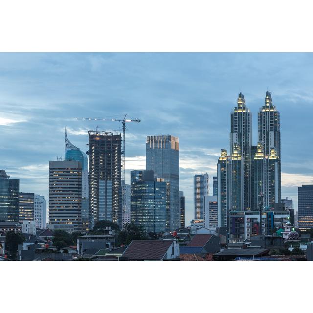 Jakarta, Indonesia by Asiandream - Wrapped Canvas Photograph 17 Stories Size: 81cm H x 122cm W on Productcaster.