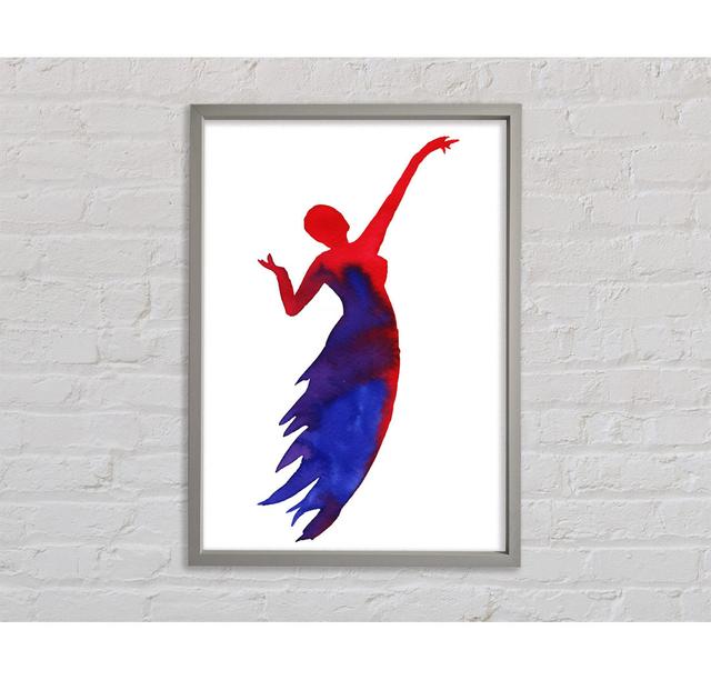 Dancing Angel - Single Picture Frame Art Prints on Canvas Bright Star Size: 118.9cm H x 84.1cm W x 3.3cm D on Productcaster.