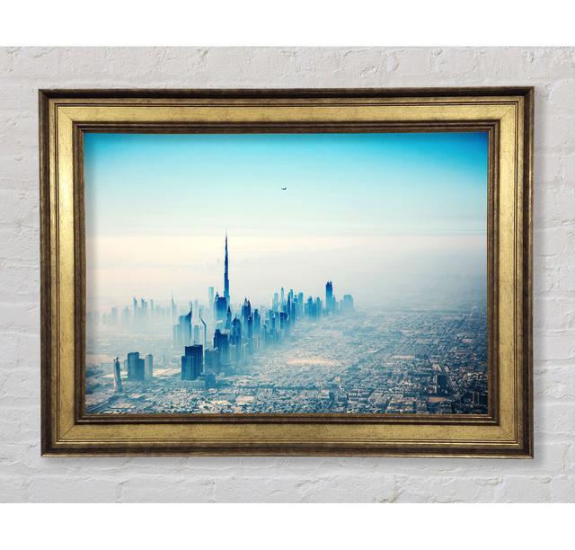 Bird Over The City - Single Picture Frame Art Prints Bright Star Size: 59.7cm H x 84.1cm W x 8cm D on Productcaster.